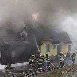 Wohnhausbrand Waisenegg am 20.12.2022